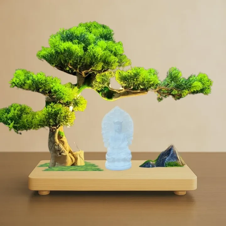 Tượng phật cây xanh Test